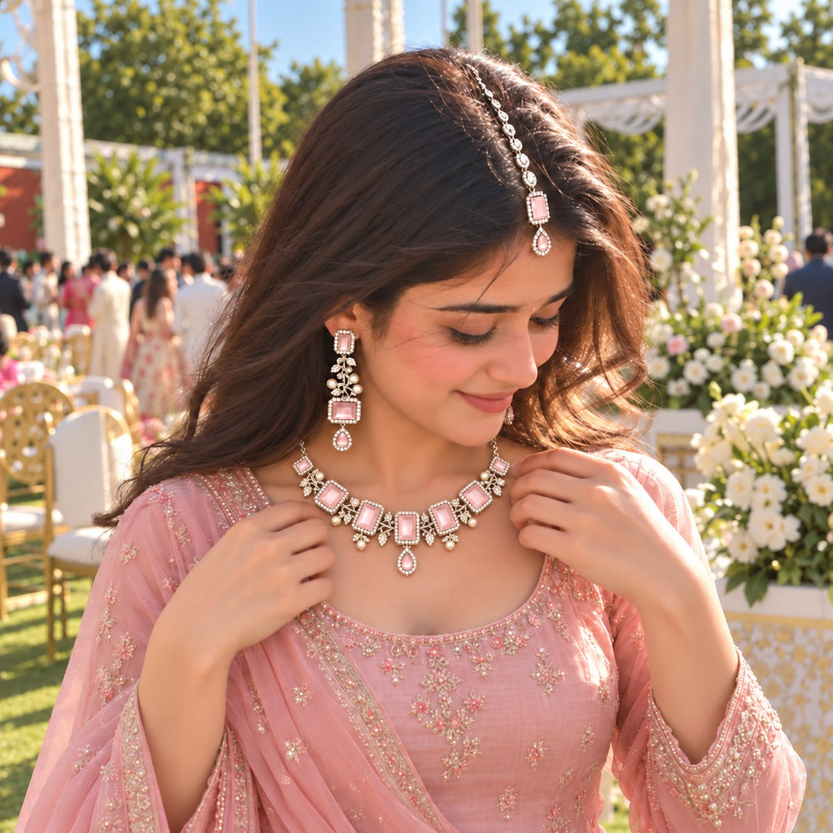 Noor-e-Sahar Necklace Set