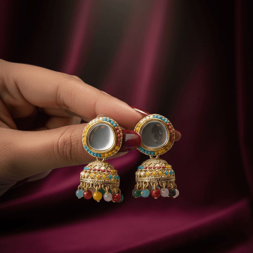 Duet Pearl & Gem Dangles