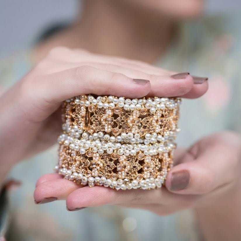 Pearl Gajra Bangles
