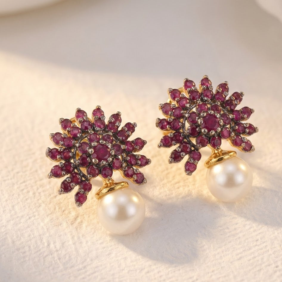 Zarkoon Jarao Tops - Premium Zirconia Stud Earrings