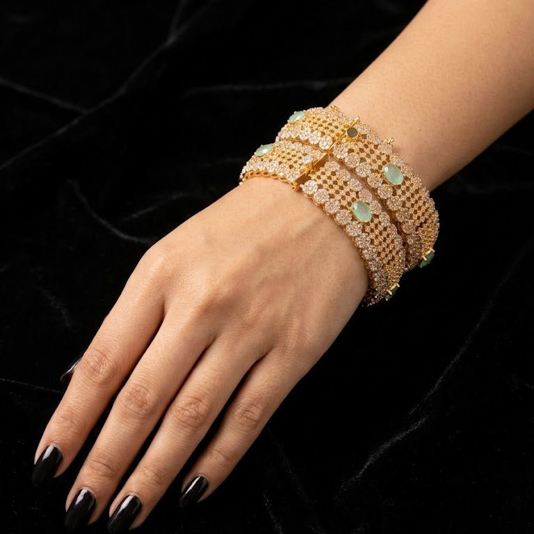 Flora Jewel Bangles