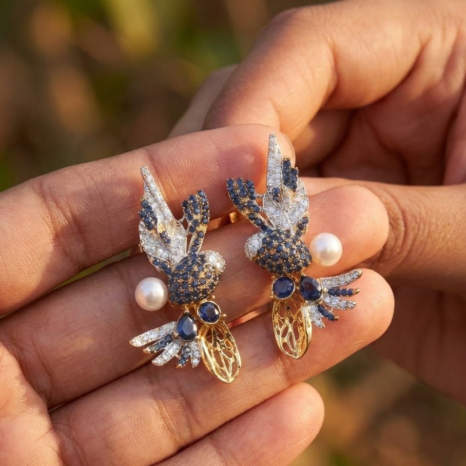 Elegant Parrot Earring