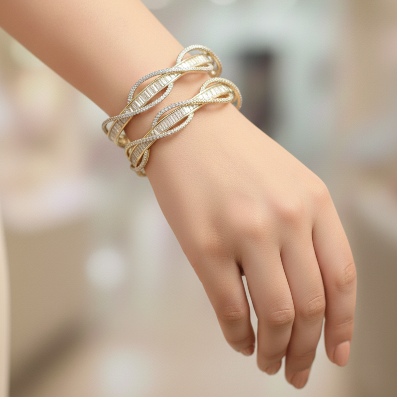 The Heritage Zircon Bangle