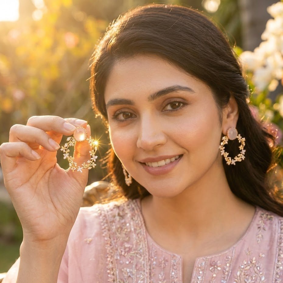 Flourish Pearl Earrings