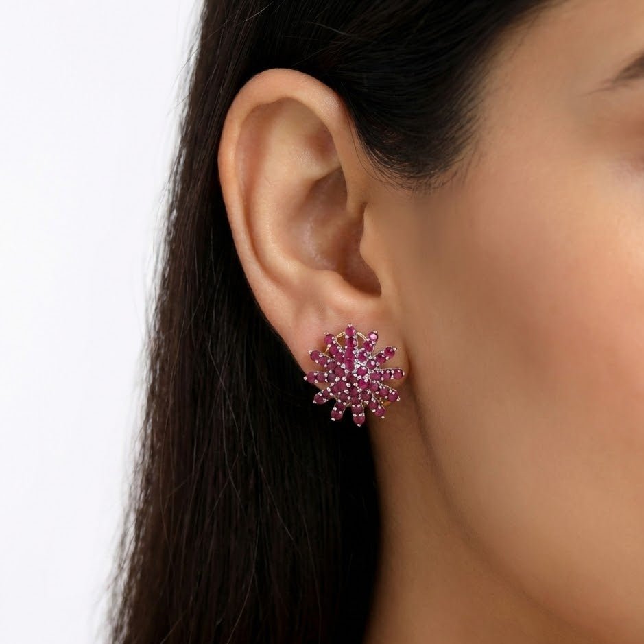 Sun Flower Earring