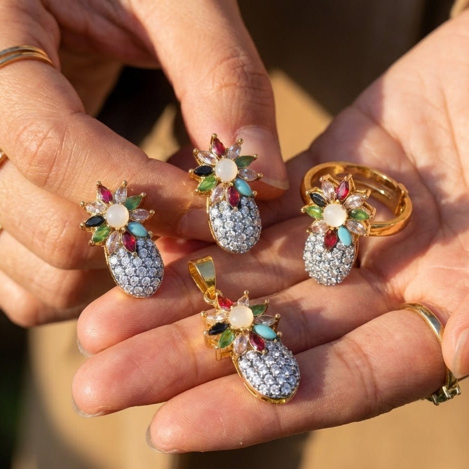 Pineapple Stones Combo Set