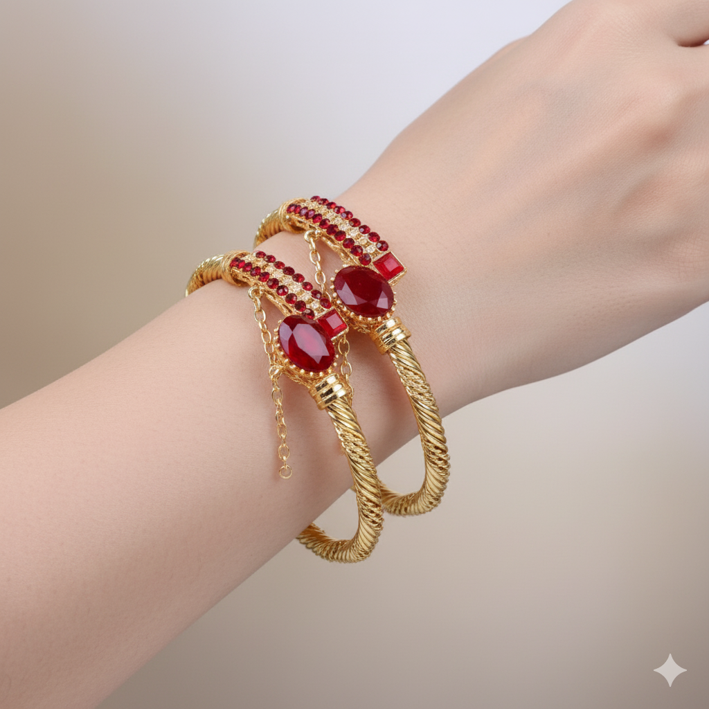 Acrylic Stones Bangle