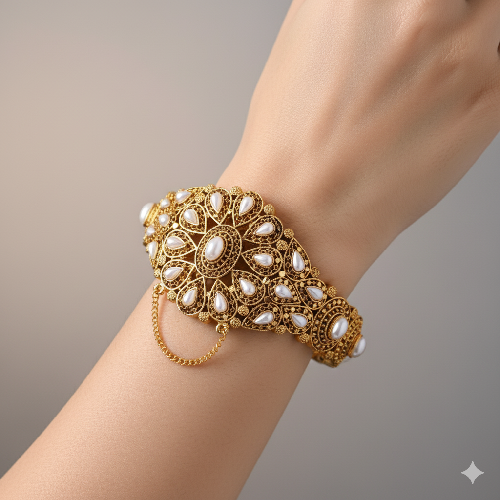 Elegance Pearl Bangle