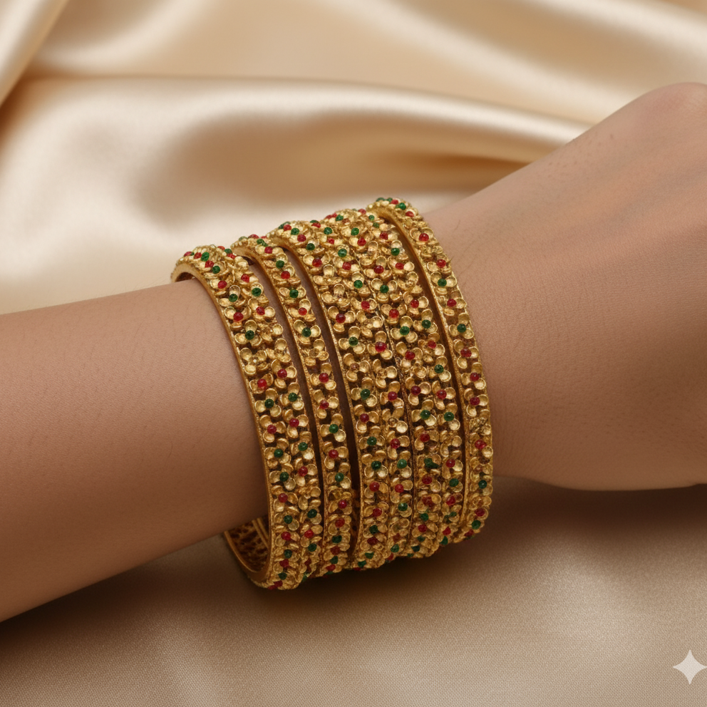 Rajwari Bangles 01 Six Piece Bangle