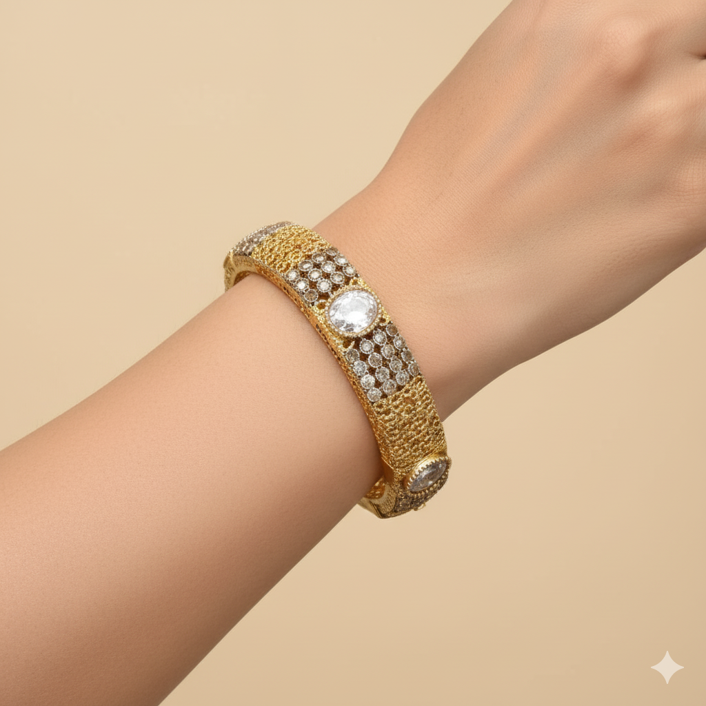 Pearl Beads Studded Bangles