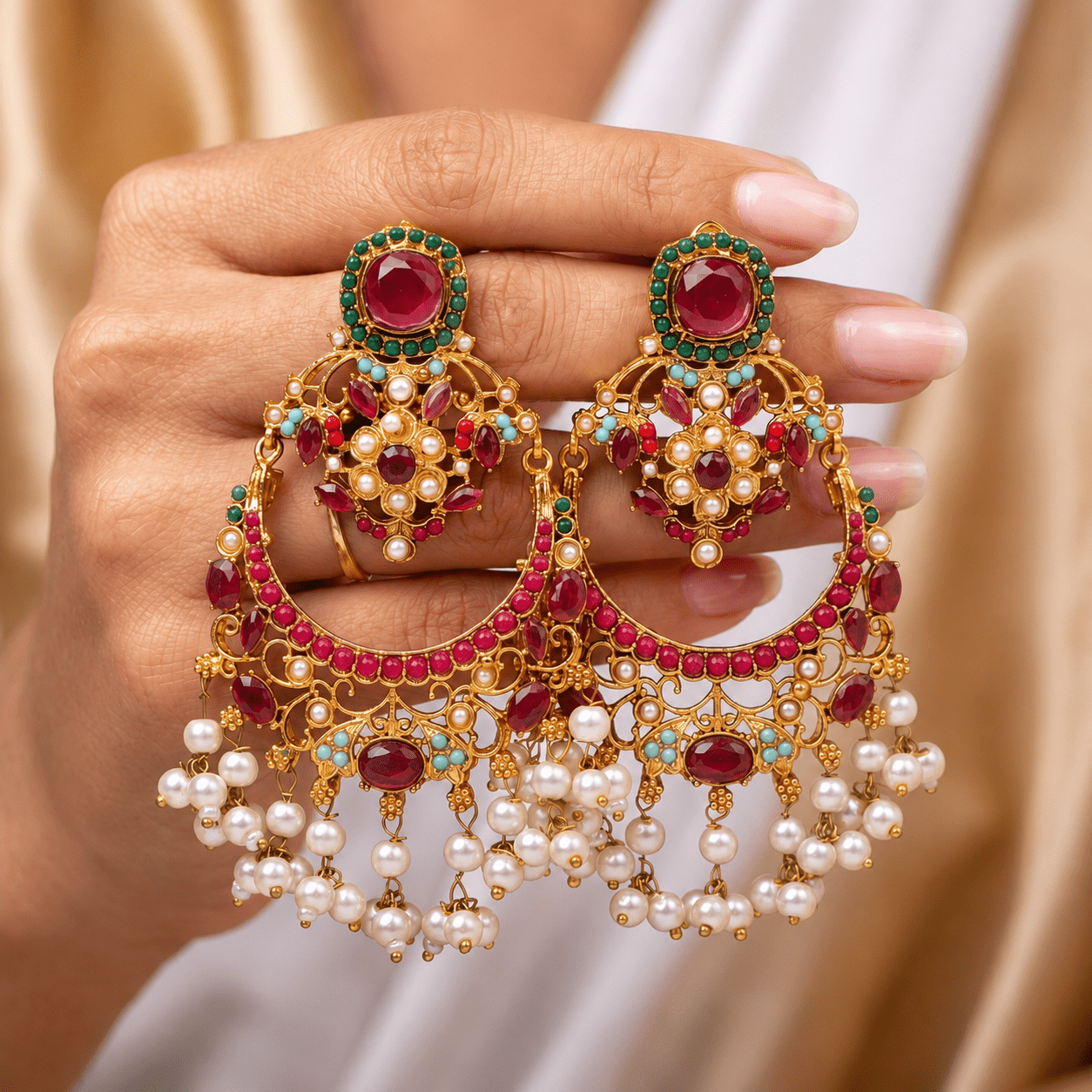 Nazakat Charm Jhumka