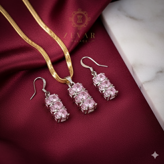 Earrings Locket Set - 168