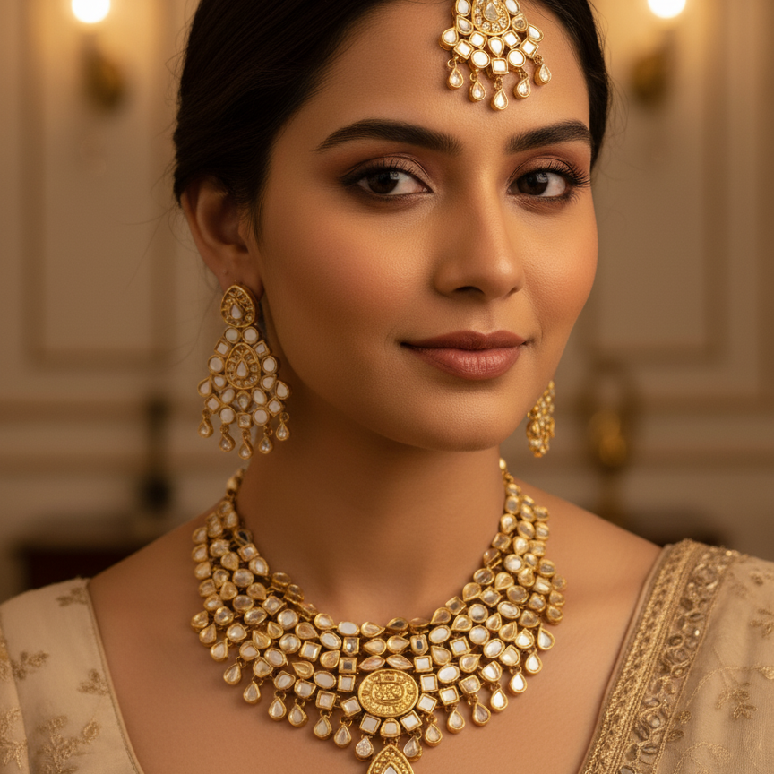 Gulzaar Kundan Set