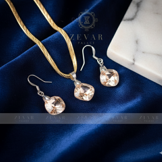 Earrings Locket Set - 167