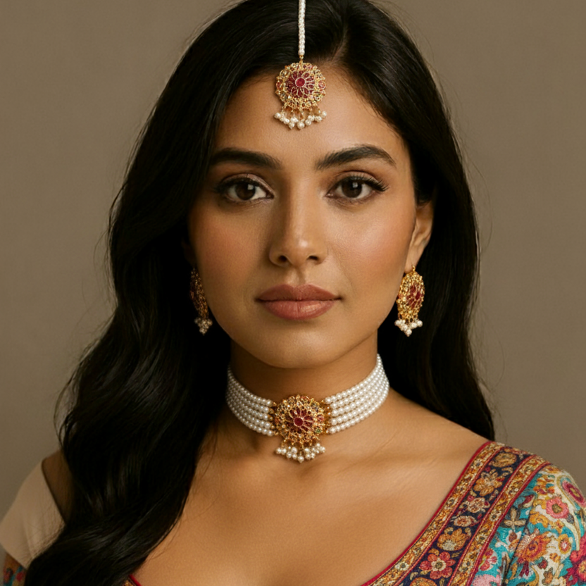 Heritage Pearl Choker Set