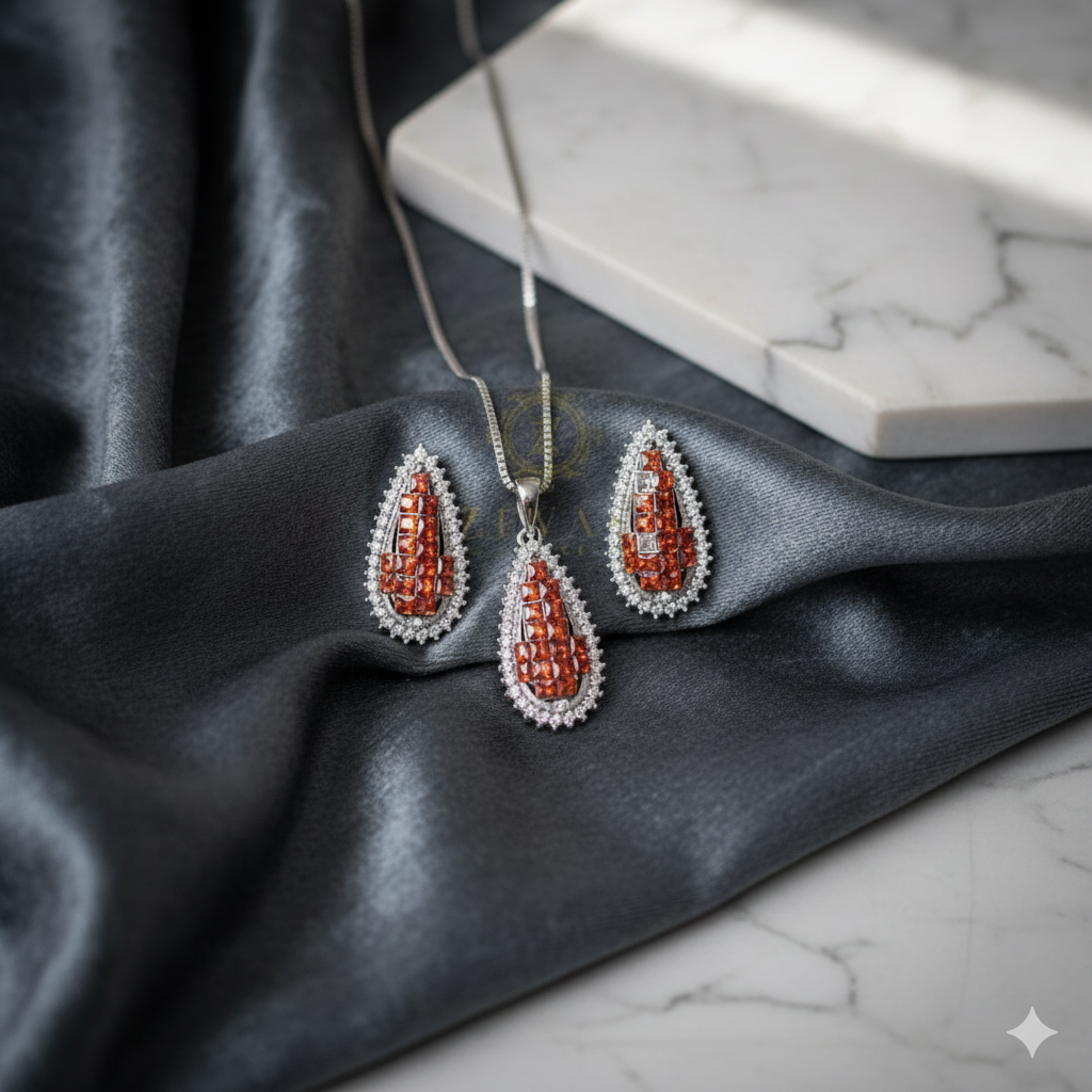 Earrings Locket Set - 172