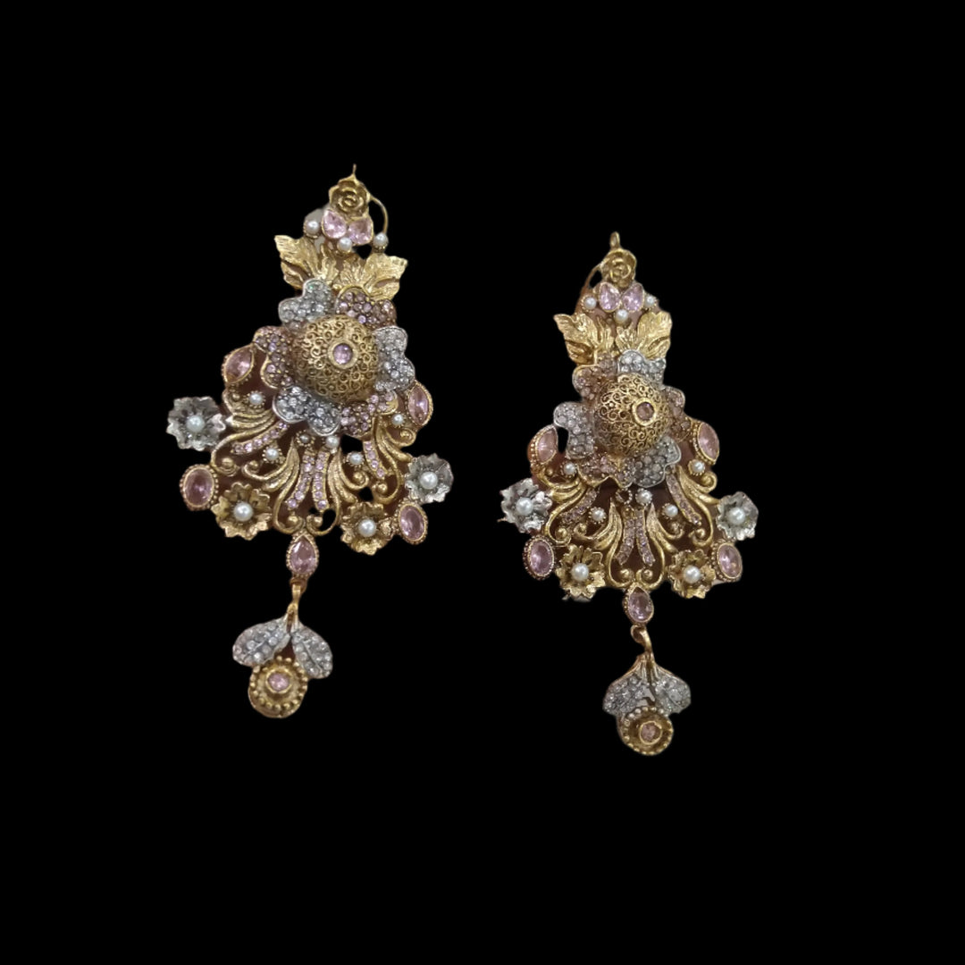 Kairi Zirconia with Crystal Earing 02