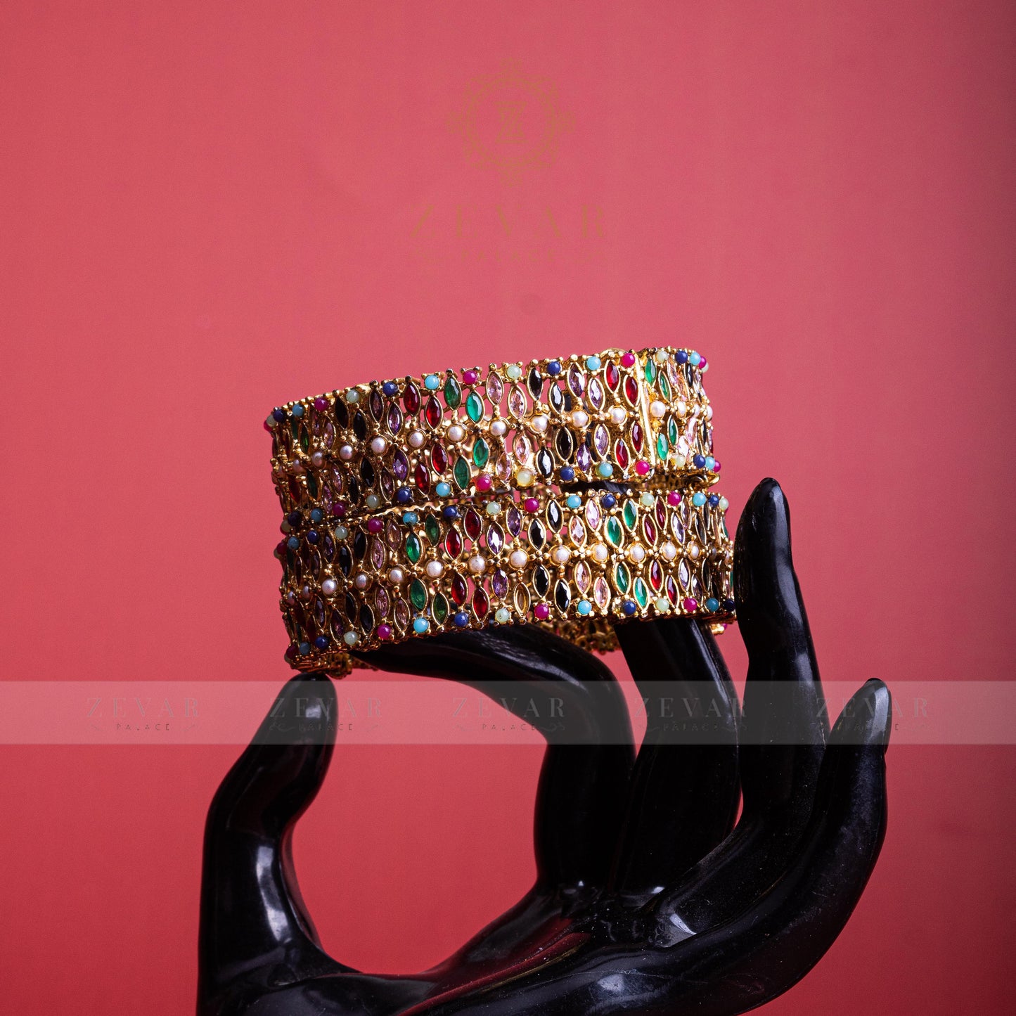 Naurattan Bangle Pair - 29