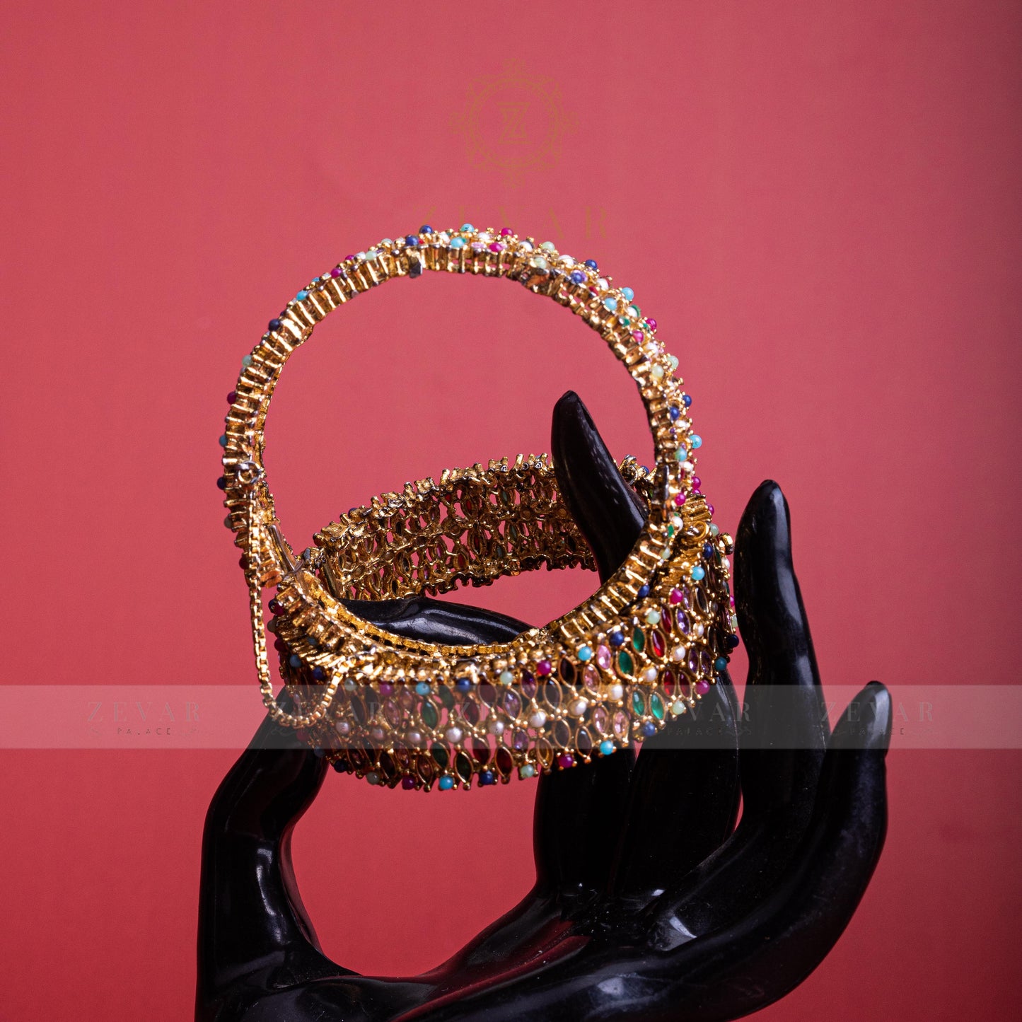 Naurattan Bangle Pair - 29