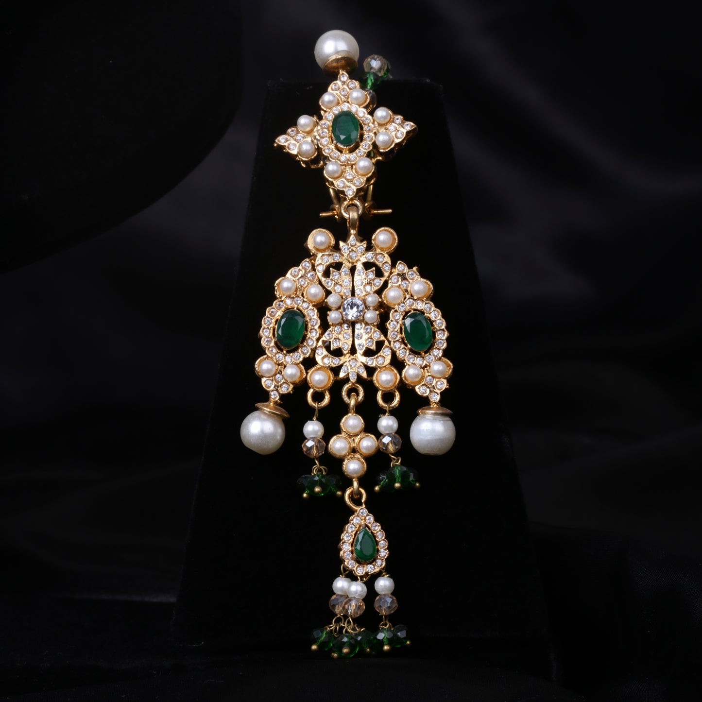 Emitation Bridal Set Green
