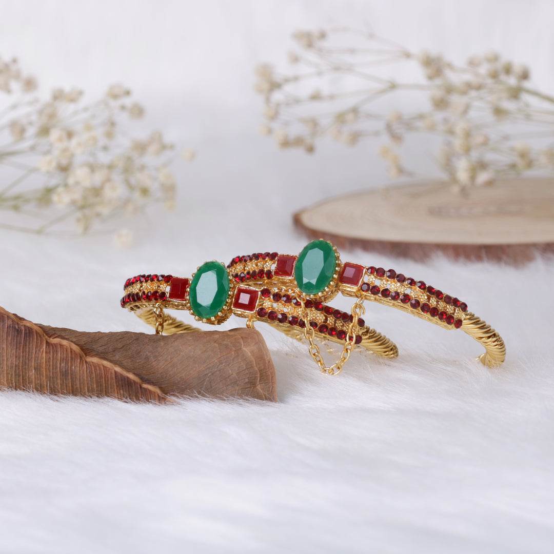Amethyst Egyptian Bangles