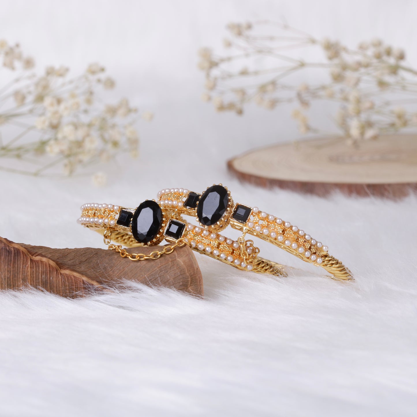 Amethyst Egyptian Bangles