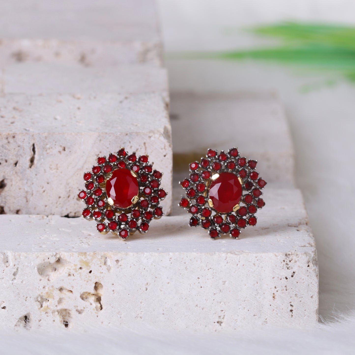 AD Zircons Studs