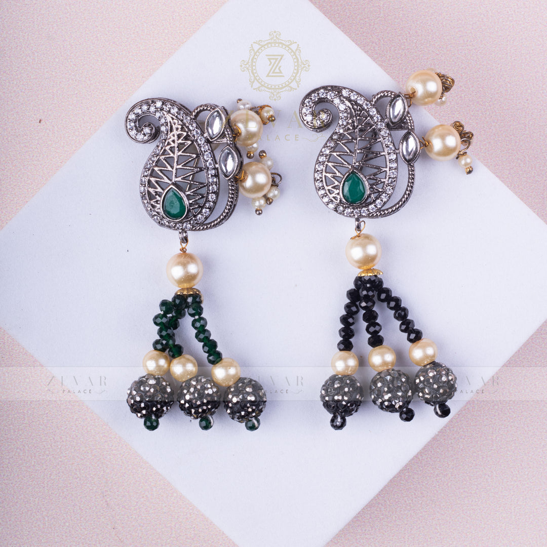 Naurattan Earrings - 38