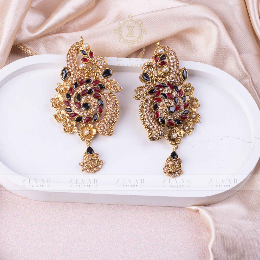 Naurattan Earrings - 32