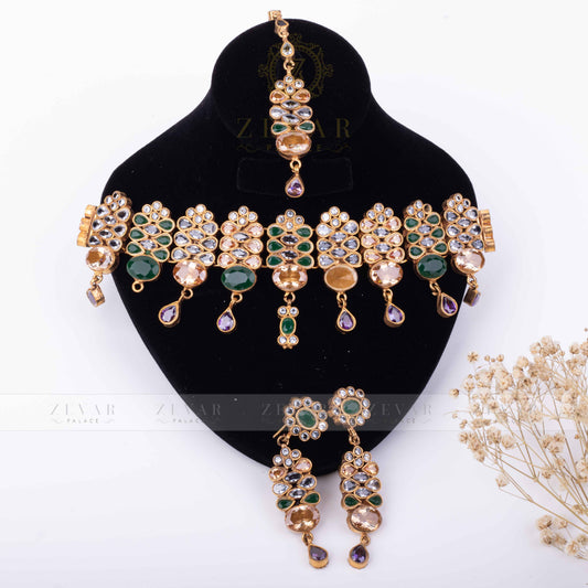 Stunning Kundan Set - 05