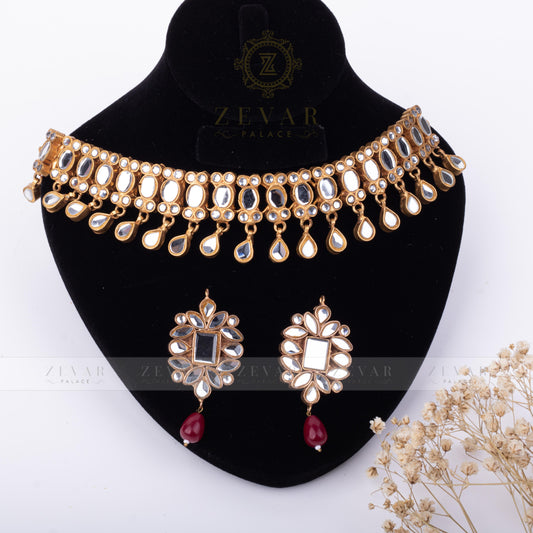 Stunning Kundan Set - 014