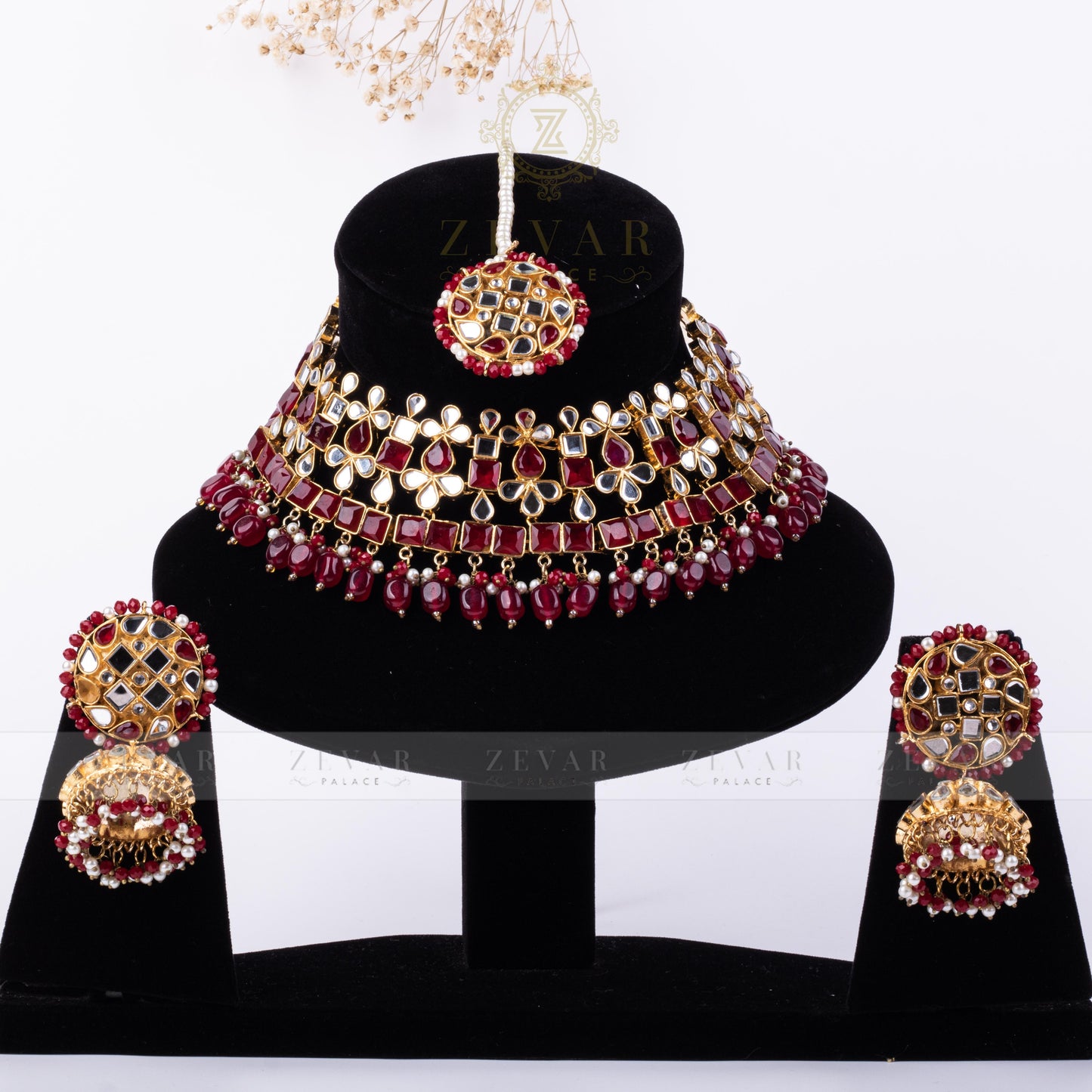 Stunning Kundan Set - 016