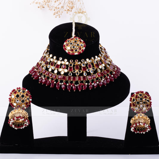 Stunning Kundan Set - 016