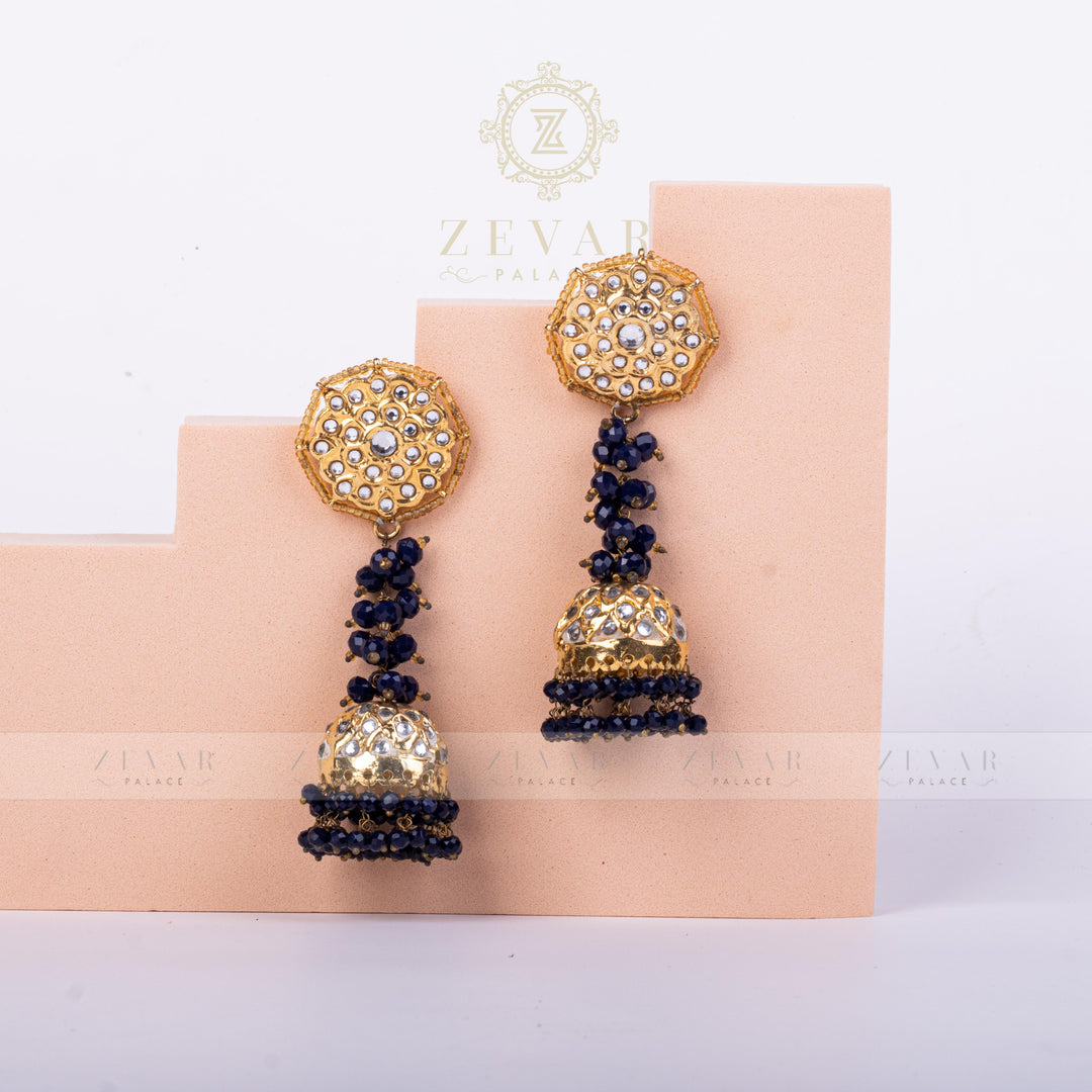Stunning Kundan Earring - 08