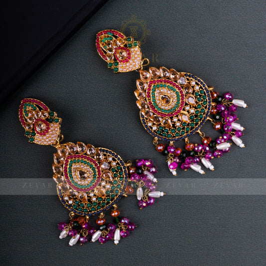Naurattan Earrings - 20