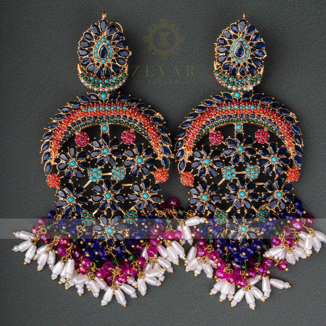 Naurattan Earrings - 56