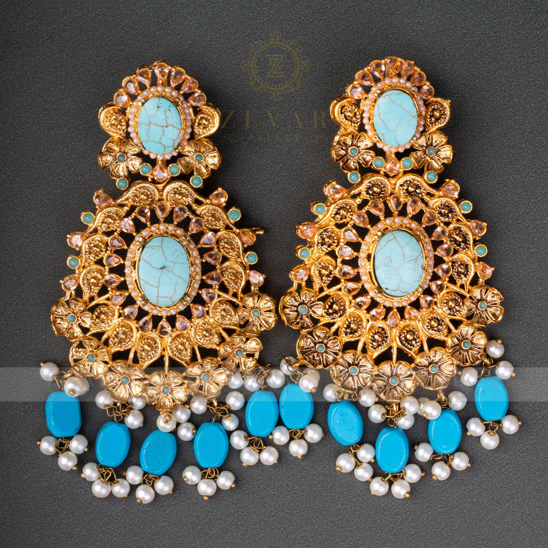 Naurattan Earrings - 59