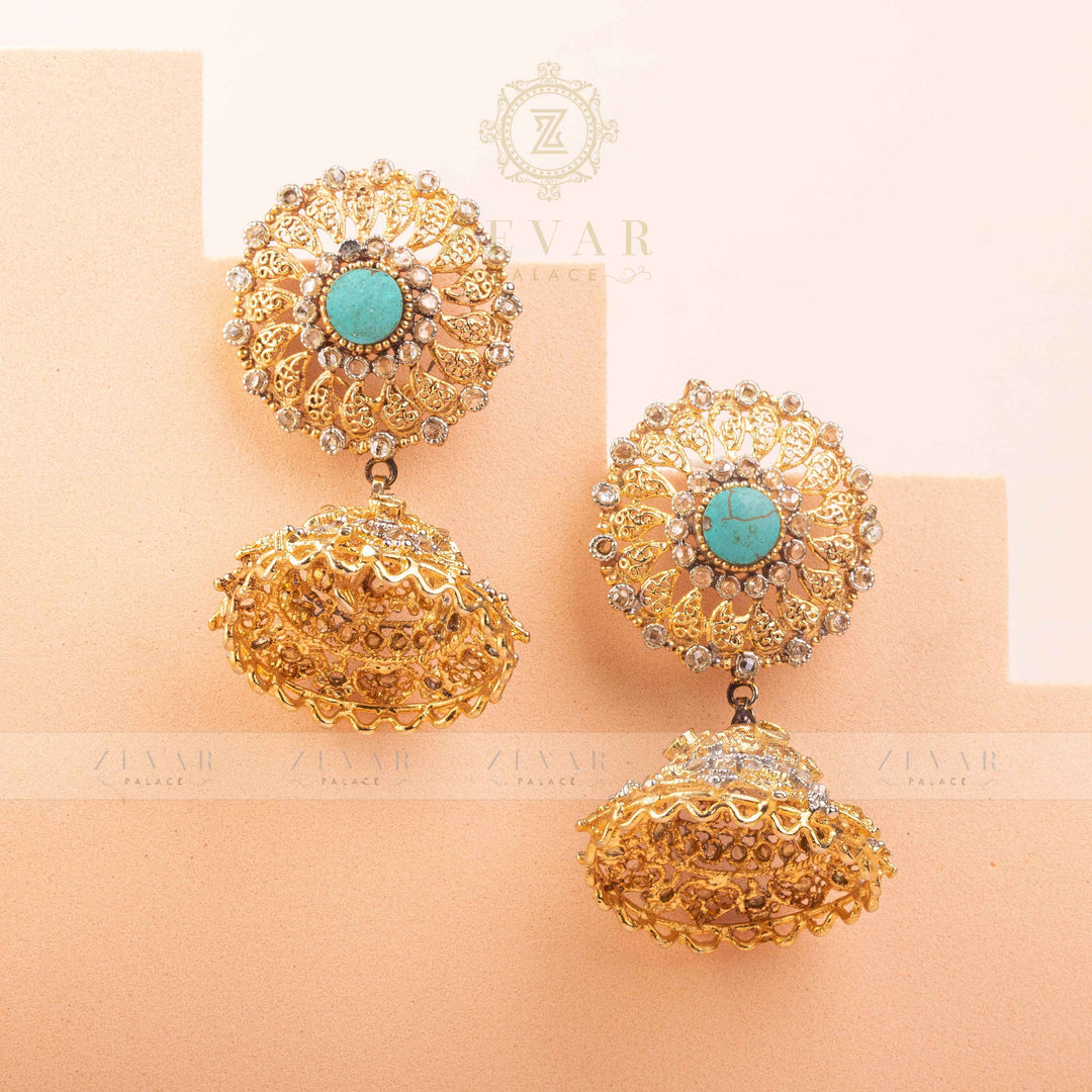 Naurattan Earrings - 86