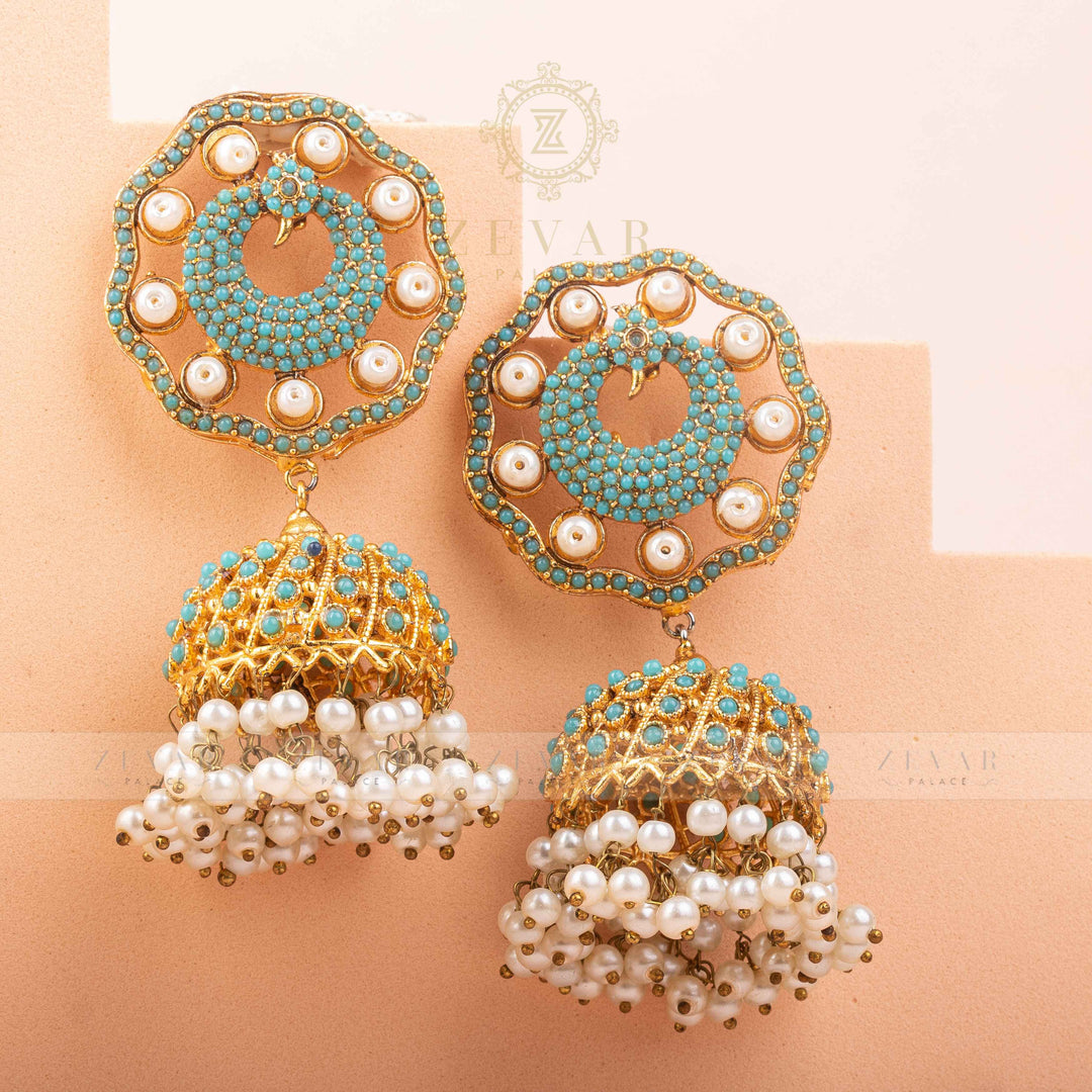 Naurattan Earrings - 73