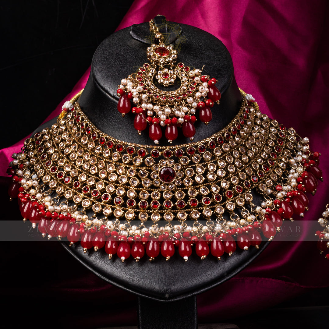 Bridal Stunning Kundan Set - 022
