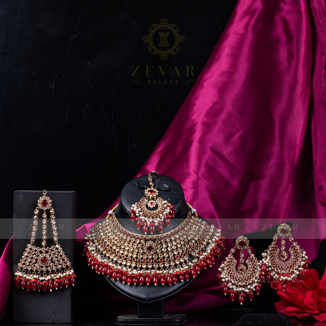 Bridal Stunning Kundan Set - 022