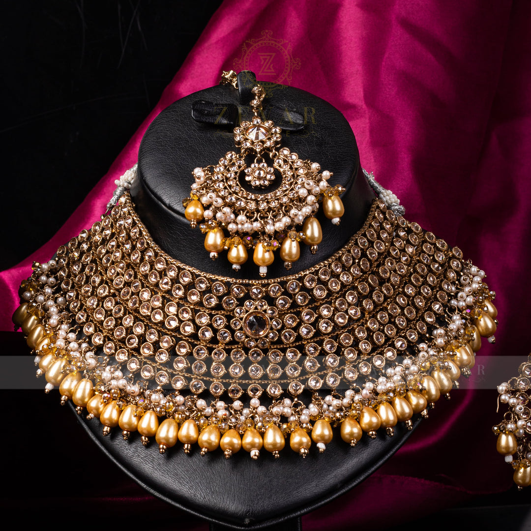 Bridal Stunning Kundan Set - 023