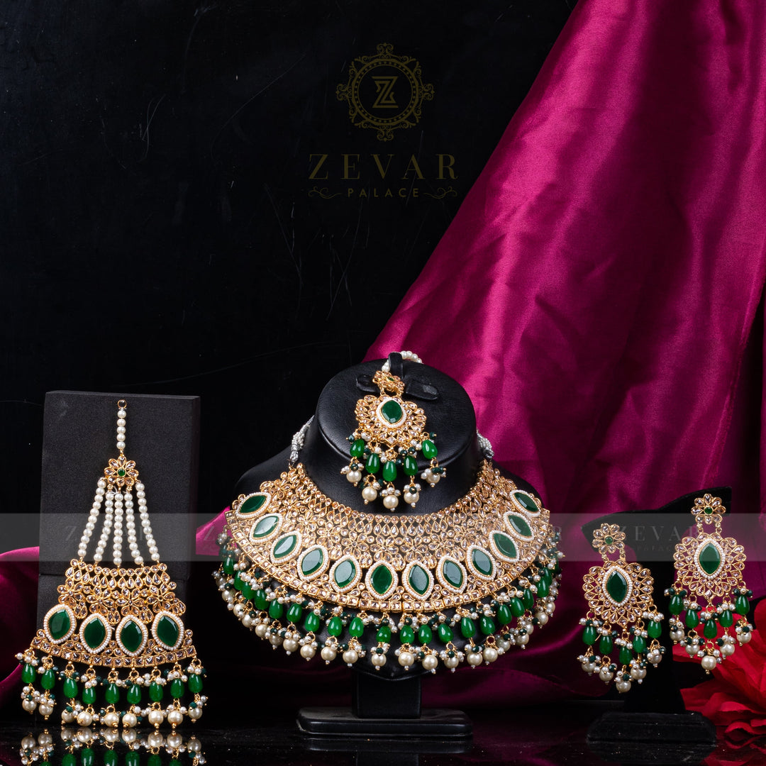Bridal Stunning Kundan Set - 026