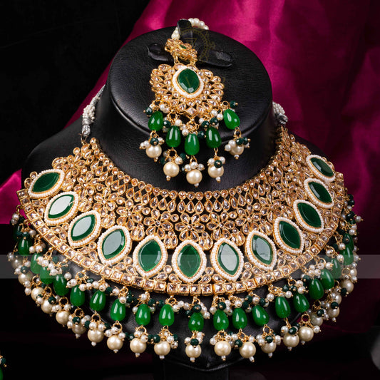 Bridal Stunning Kundan Set - 026