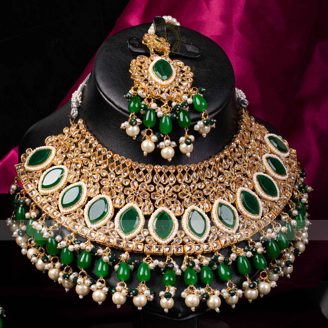 Bridal Stunning Kundan Set - 026