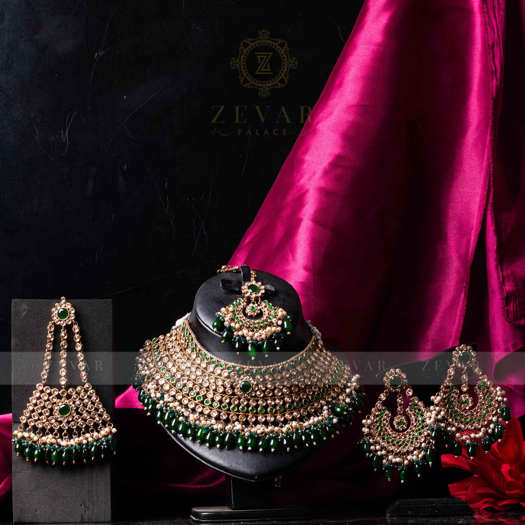 Bridal Stunning Kundan Set - 027