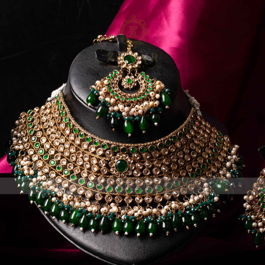 Bridal Stunning Kundan Set - 027