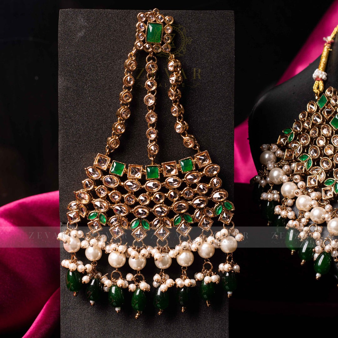 Bridal Stunning Kundan Set - 028