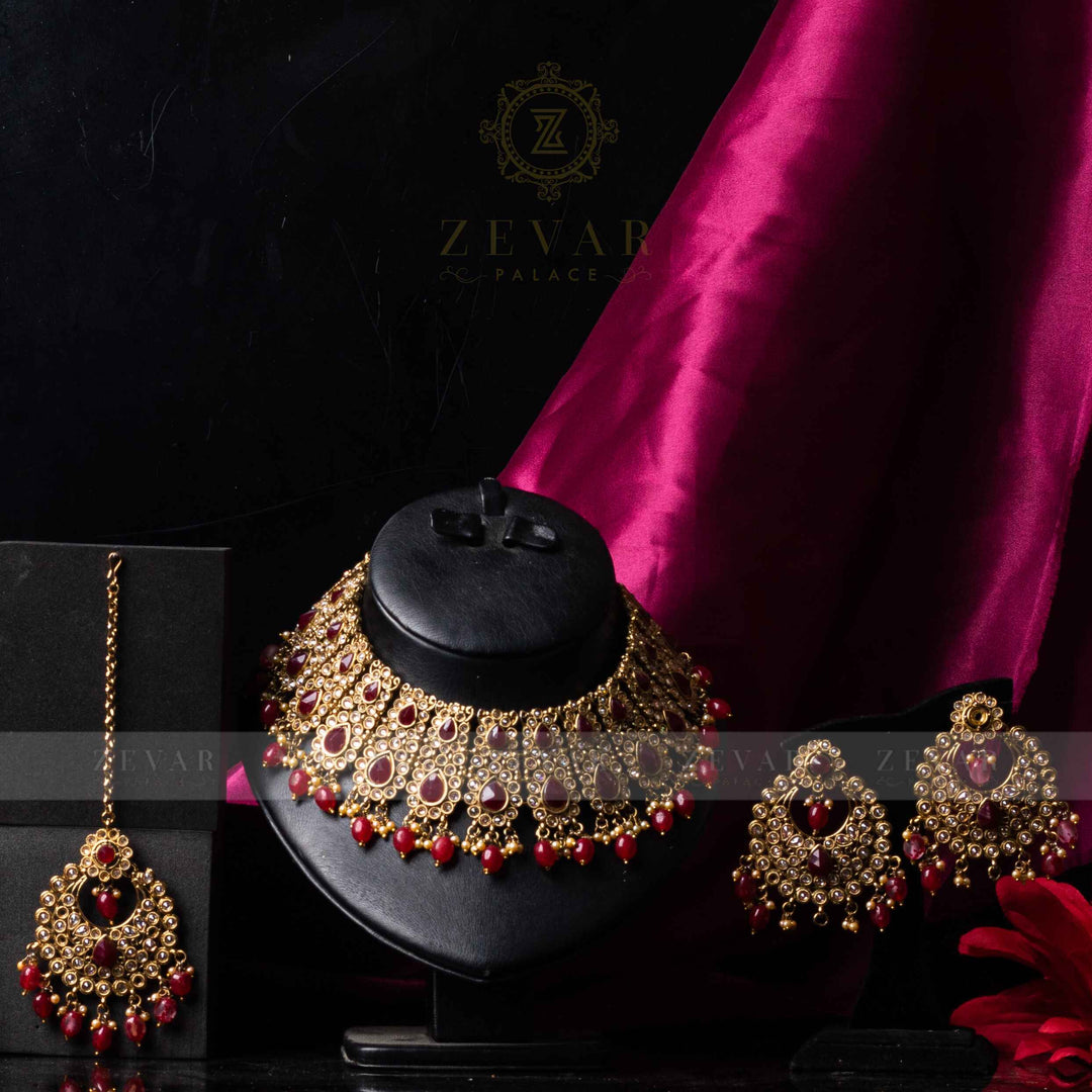 Bridal Stunning Kundan Set - 029