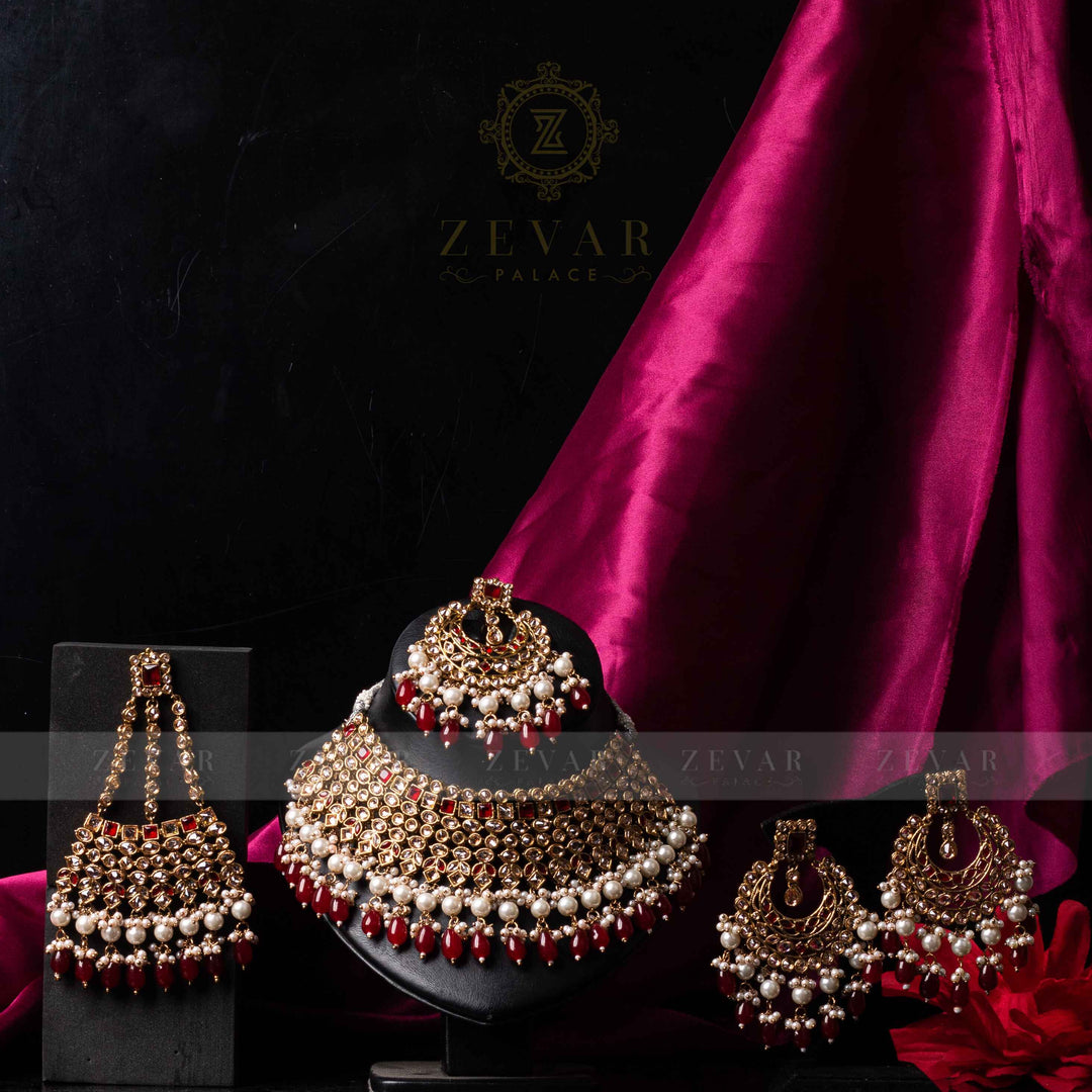 Bridal Stunning Kundan Set - 030
